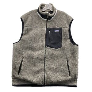 VTG Patagonia Fleece Vest Mens XL Hunting Outdoors Gorpcore Grandpa Norm Camping